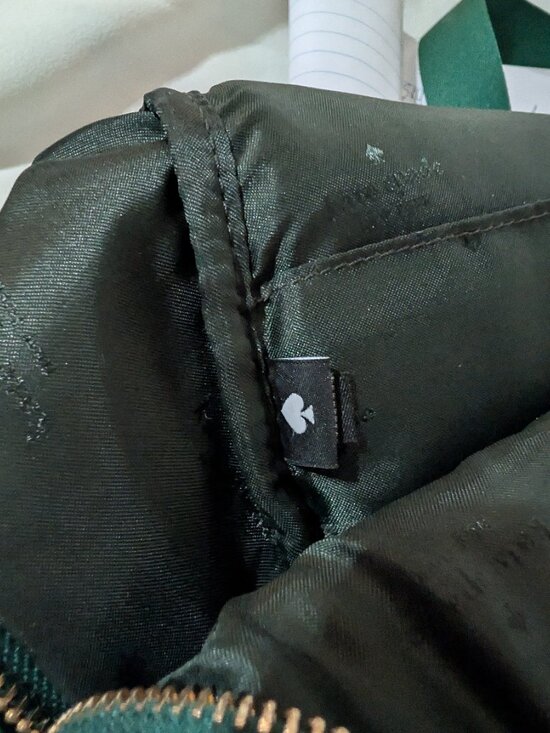 Authentic Kate Spade Deep Jade Tech Backpack, Excellent Condition main image 8
